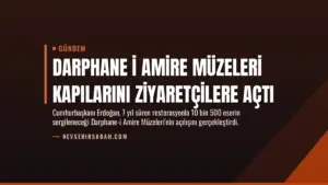 Darphane i Amire Müzeleri Kapılarını Ziyaretçilere Açtı