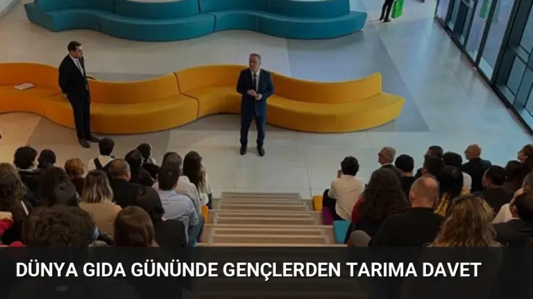 Dünya Gıda Gününde Gençlerden Tarıma Davet
