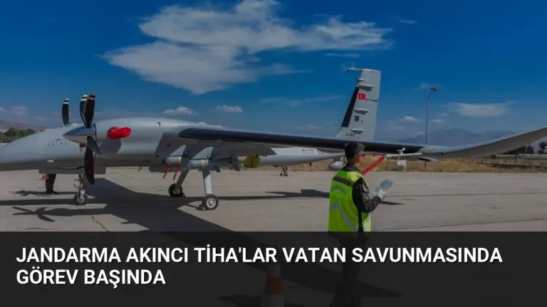 Jandarma AKINCI TİHA’lar Vatan Savunmasında Görev Başında
