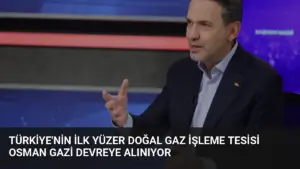 Türkiye’nin İlk Yüzer Doğal Gaz İşleme Tesisi Osman Gazi Devreye Alınıyor