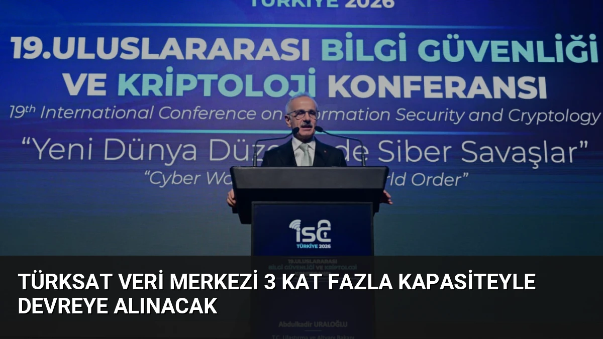 TÜRKSAT Veri Merkezi 3 Kat Fazla Kapasiteyle Devreye Alınacak